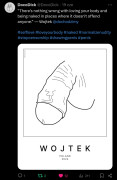 “There's nothing wrong with loving your body and being naked in places where it doesn't offend anyone.” — Wojtek  #selflove #loveyourbody #naked #normalizenudity #stopcensorship #drawingpenis #penis