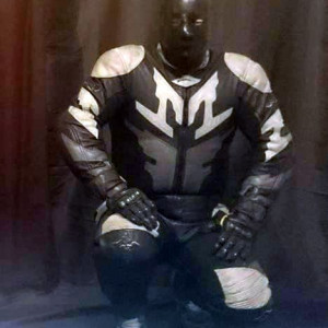 Mój kombinezon motocyklowy - trochę już ciasny
